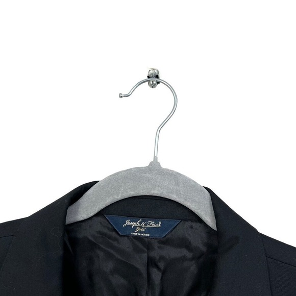 Joseph & Feiss 2 Pcs Suit Jacket Pants 2 Button Vented Cuffed Navy Men Sz 46R - Picture 7 of 13